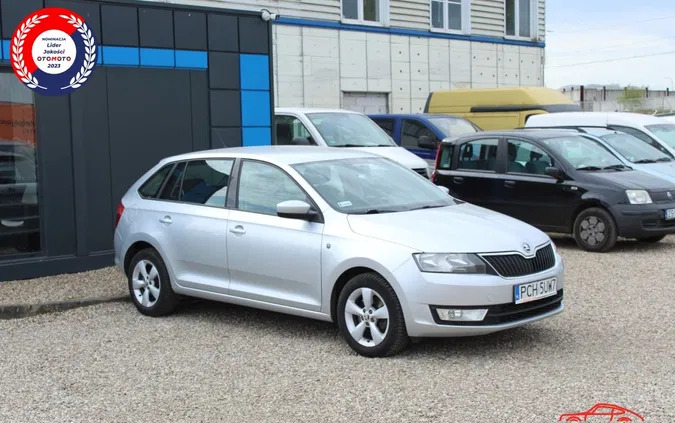 skoda rapid pelplin Skoda RAPID cena 21900 przebieg: 254545, rok produkcji 2014 z Pelplin